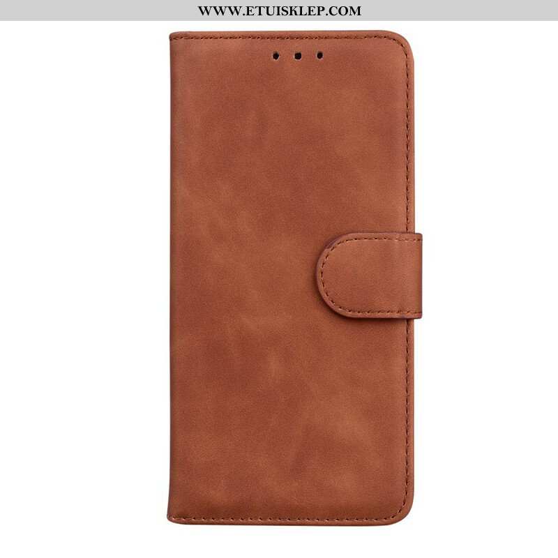 Etui Folio do Poco M3 Pro 5G Vintage Szycie